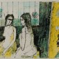  Atelier à la toile jaune by Jean Jansem (1920 – 2013)