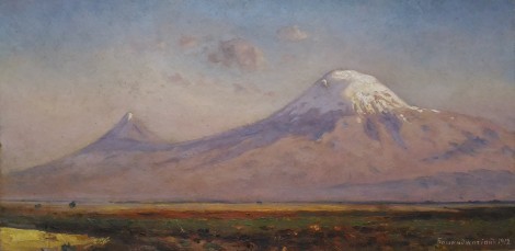 Mount Ararat, an art piece by Gevorg Bashinjaghyan
