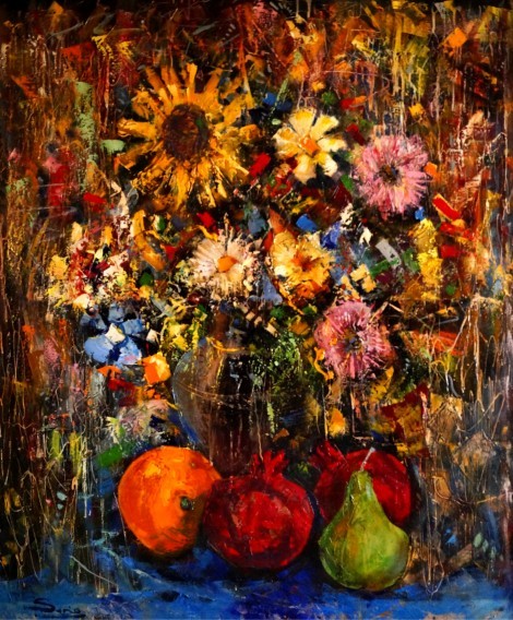 Flowers, an art piece by Serjo Maltsev