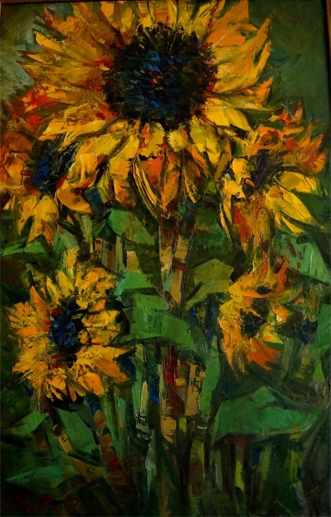 Sunflowers, an art piece by Serjo Maltsev