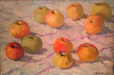 Apples, an art piece by Tsolak Azizyan