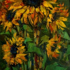 Sunflowers, an art piece by Serjo Maltsev
